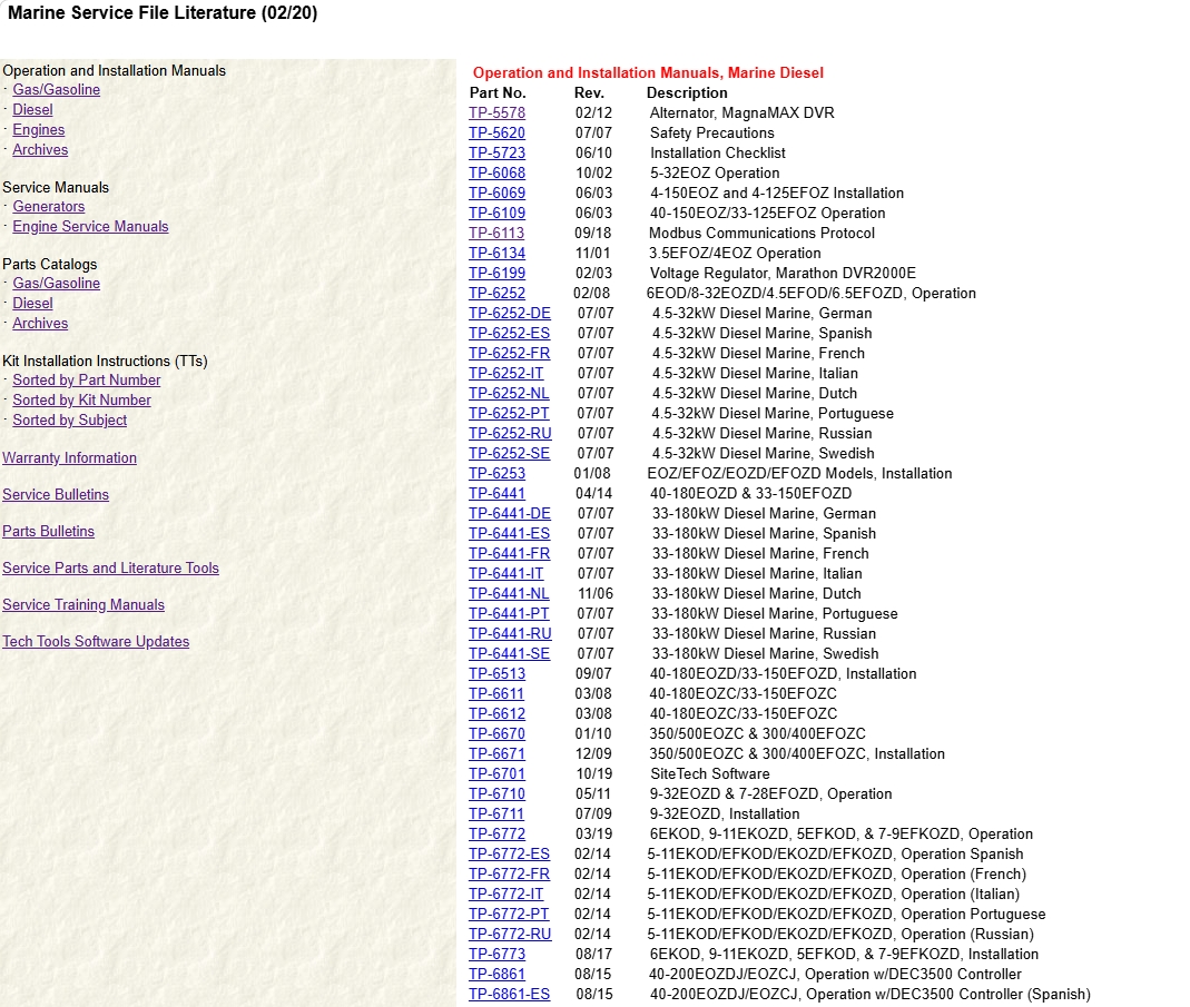 Kohler Marine Service File Literature 2020 (3)