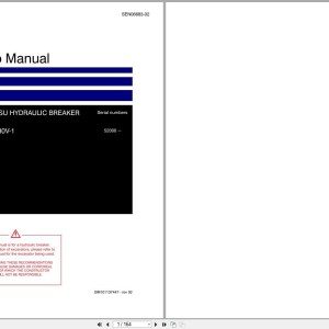 Komatsu JMHB230V-1 Shop Manual SEN06683-02