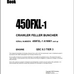 Komatsu 450FXL-1 Part Book BEPB025600