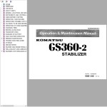 Komatsu GS360-2 Operation & Maintenance Manual SEAM02620201