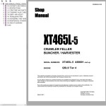 Komatsu XT465L-5 Shop Manual CEBM034103