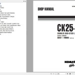 Komatsu CK25-1 Shop Manual WEBM007000