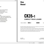 Komatsu CK35-1 Shop Manual CEBD017500