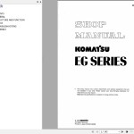 Komatsu EG Series Shop Manual SEBM06500A02