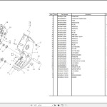 Komatsu JASC400F-1 Parts Book FEN03229-00