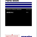 Komatsu JMHB21H-2 Parts Book FEN05257-00