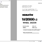 Komatsu WD900-3 Shop Mannaual SEBMW00601