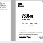Komatsu 730E-10 Shop Manual CEBM036702