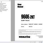 Komatsu 960E-2KT Shop Manual CEBM028402