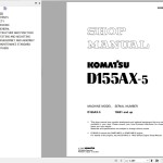Komatsu D155AX-5 Shop Manual SEBM016207