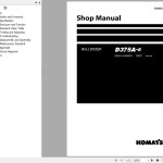 Komatsu D375A-8 Shop Manual SEN06729-03