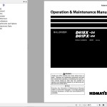 Komatsu D61EX-24 D61PX-24 Operation & Maintenance Manual PEN01959-01