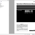 Komatsu D85PXI-18E0 D85PXI-18E0 Operation & Maintenance Manual PEN02005-00