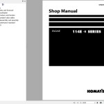 Komatsu Engine 114E-5 Series Shop Manual SEN05537-06