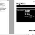 Komatsu FH100-1 to FH160-1 Shop Manual SEN06839-06