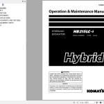 Komatsu HB215LC-3 Operation & Maintenance Manual TEN00979-04