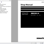 Komatsu HM350-2R Shop Manual SEN03017-12