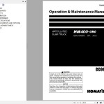 Komatsu HM400-3M0 Operation & Maintenance Manual TEN00618-21