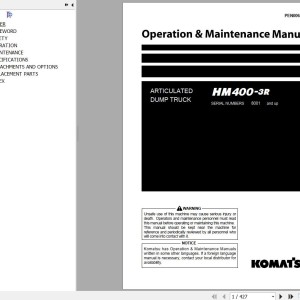 Komatsu HM400-3R Operation & Maintenance Manual PEN00635-23