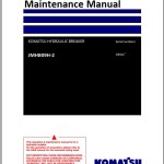 Komatsu JMHB09H-2 Operation & Maintenance Manual PEN01727-00