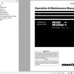 Komatsu PC130-11 PC130LC-11 Operation & Maintenance Manual TEN01088-00