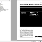 Komatsu PC130-11 PC130LC-11 Operation & Maintenance Manual TEN01088-01
