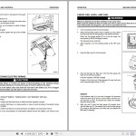 Komatsu PC130-11 PC130LC-11 Operation & Maintenance Manual TEN01088-01