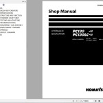 Komatsu PC130-11 PC130LC-11 Shop Manual SEN06947-00