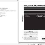 Komatsu PC135F-10M0 Operation & Maintenance Manual LEAMP13X01
