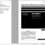 Komatsu PC138US-8 Operation & Maintenance Manual PEN01960-01