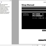 Komatsu PC138US-8 PC138USLC-8 Shop Manual SEN01968-18