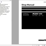 Komatsu PC200-10M0 Shop Manual SEN06867-06