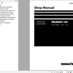Komatsu PC2000-11E0 Shop Manual SEN06889-03