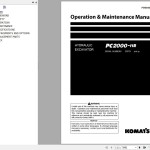 Komatsu PC2000-11R Operation & Maintenance Manual PEN01462-05