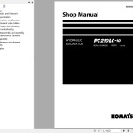 Komatsu PC210LC-10 Shop Manual SEN05842-11