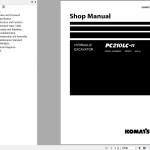 Komatsu PC210LC-11 Shop Manual SEN06734-09