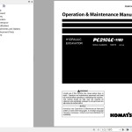Komatsu PC210LC-11E0 Operation & Maintenance Manual PEN01945-00