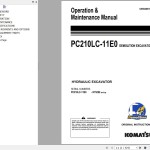 Komatsu PC210LC-11E0 Operation & Maintenance Manual UENAM01674