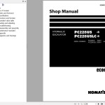 Komatsu PC228US-8 PC228USLC-8 Shop Manual SEN05331-09