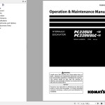 Komatsu PC228USLC-11 PC228USLC-11 Operation & Maintenance Manual PEN01693-04