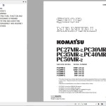 Komatsu PC27 30 35 40 50MR-2 Shop Manual SEBM032411