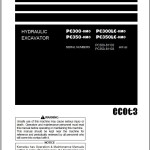Komatsu PC300-8M0 to PC350LC-8M0 Operation & Maintenance Manual PEN00992-06