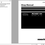 Komatsu PC3400-11M0 Shop Manual SEN06694-02