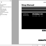 Komatsu PC390LC-8M0 Shop Manual SEN06613-07
