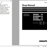 Komatsu PC400-8R to PC450LC-8R Shop Manual SEN04239-17