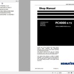 Komatsu PC4000-6 Shop Manual SHOP 08205-xD-GB-1