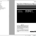 Komatsu PC490LC-11 Operation & Maintenance Manual PEN00950-06