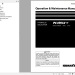 Komatsu PC490LC-11 Operation & Maintenance Manual PEN01667-03