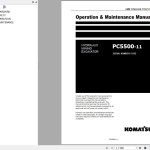 Komatsu PC5500-11 Operation & Maintenance Manual OMM 15192-D-EN-11T2-P1-1.0