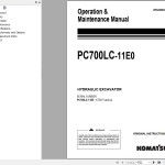Komatsu PC700LC-11E0 Operation & Maintenance Manual UENAM02010
